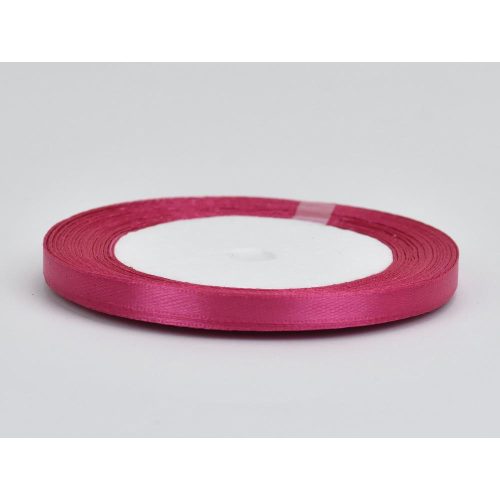 Magenta szatén szalag 6mm x 22méter