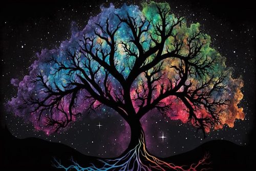 Az élet fája vászonkép