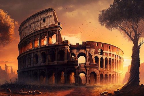 Colosseum Vászonkép