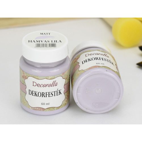 Decorolla matt dekorfesték 60ml  hamvas lila