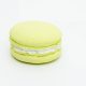 Zöldes-sárga macaron 4 cm