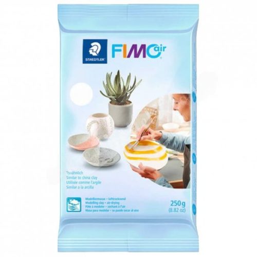 FIMO AIR Basic levegőn száradó gyurma, fehér, 250 gr/cs