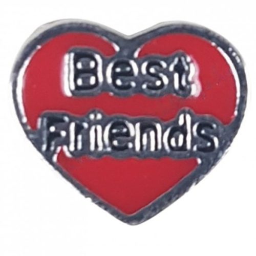 Mini charm, best friends, 9 mm