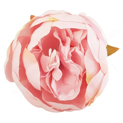 Peonia fej, pasztell rózsaszín, 8 cm